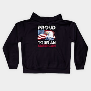 Proud To Be An American Kids Hoodie